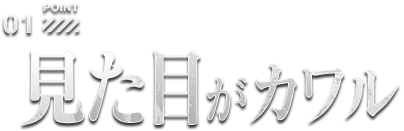 point01 見た目がカワル